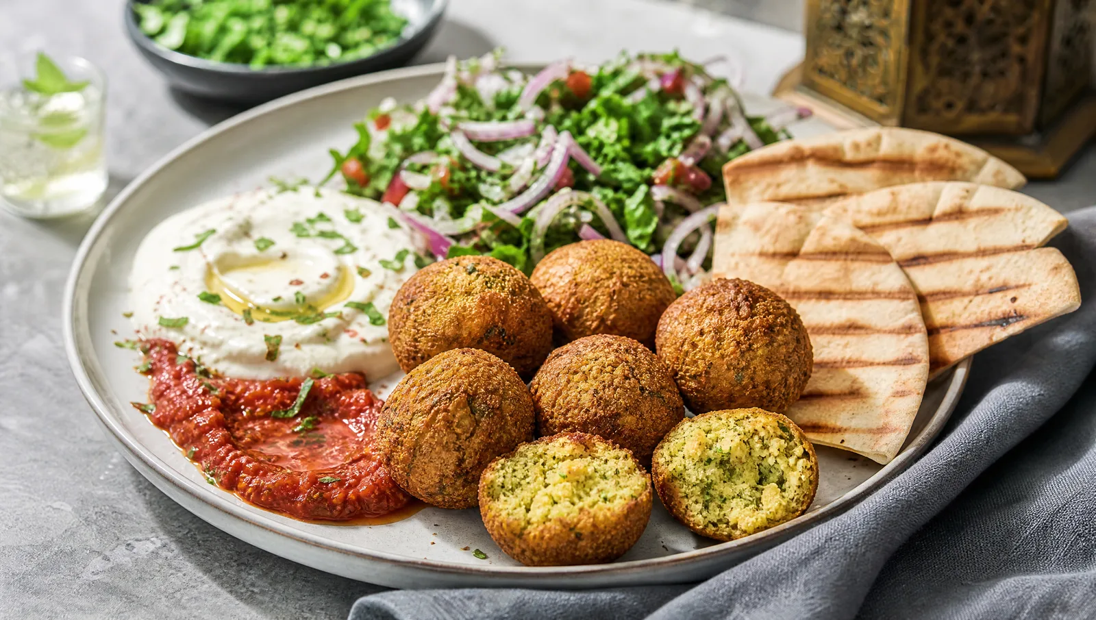 Falafel fait maison à Marseille : croustillant, savoureux et authentique