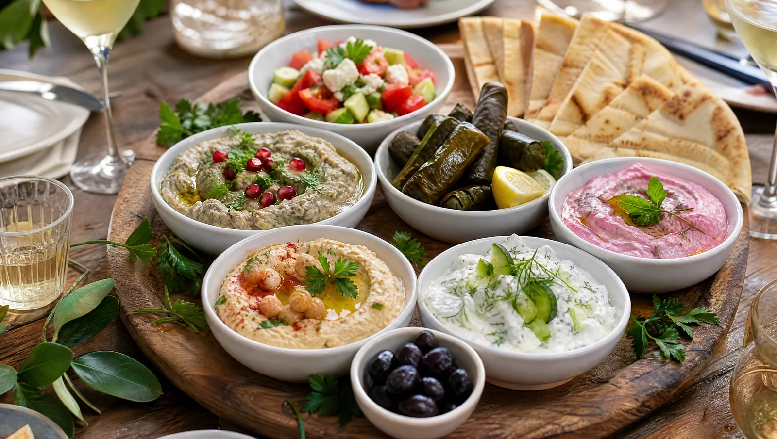 Les mezze turcs, l'art du partage et des saveurs méditerranéennes